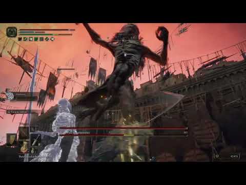 Elden Ring Misbegotten Warrior and Crucible Knight Wojownik wynaturzeniec i Rycerz Tygla