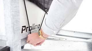 Proline Plateauwagen tridemas 503x202cm 3500kg video