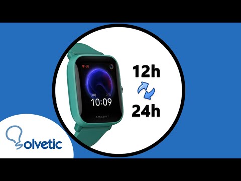 ⌚  How TO CHANGE Amazfit Bip U to 12 HOUR