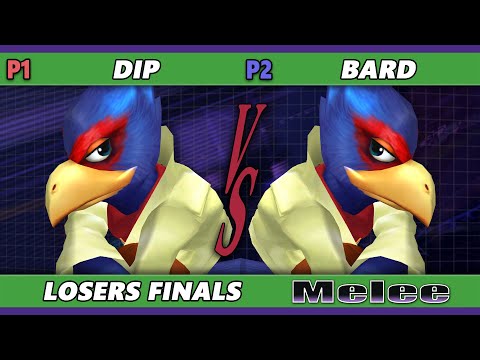 S@X 469 Losers Finals - DIP (Falco) Vs. Bard (Falco) Smash Melee - SSBM