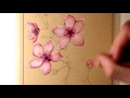 Colored pencil flower tutorial