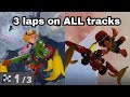 How To Race 3 Laps On ALL Tracks In Mario Kart World Offline Only