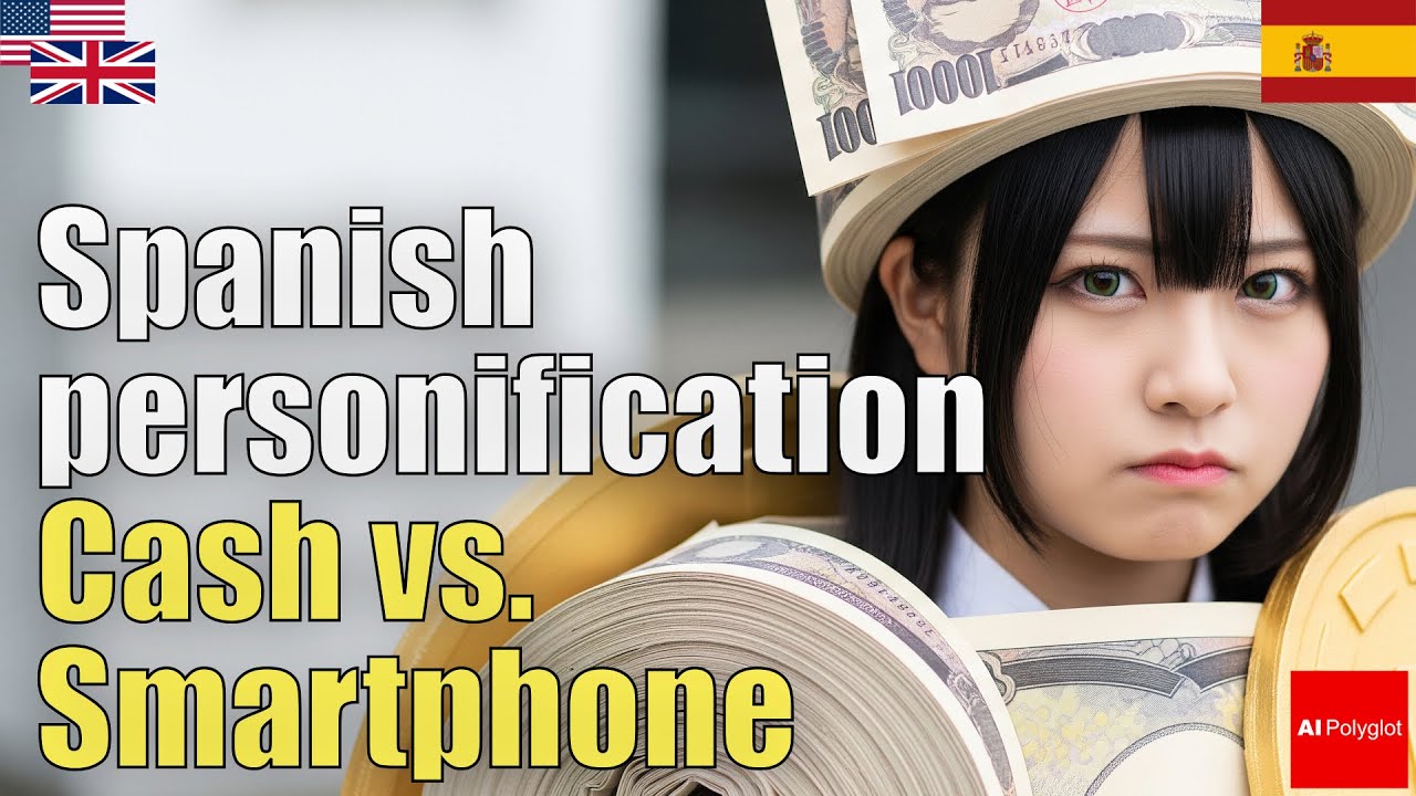 Spanish personification "Cash vs. Smartphone" | Natural Listening | Must-Know | learn Spanish personification "Cash vs. Smartphone" | Natural Listening | Must-Know | learn