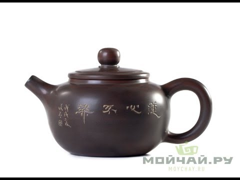 Чайник moychay.ru # 21906, керамика из Циньчжоу, 235 мл.