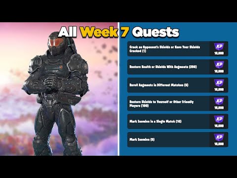 Fortnite All Week 7 Season Quests Guide (Unusually Utilitarian) - Chapter 4 Season 1