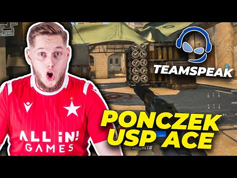 PONCZEK vs K23 [CSGO]  - STUNNING ACE WITH USP-S  [+TEAMSPEAK]