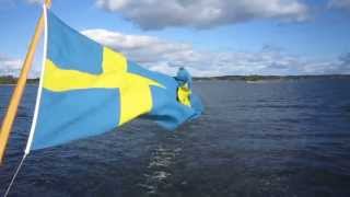 Touring the eastern harbor aboard Östanå 1 - Stockholm, Sweden [HD video]