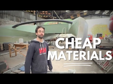What Materials I Use to Build My 12.5m Catamaran ⛵️(From Foam to Carbon Fiber)