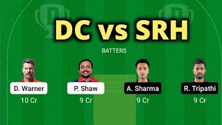 DC vs SRH | IPL 2022 Dream 11 Team Analysis & Prediction Kannada| Batball11 | srh vs dc