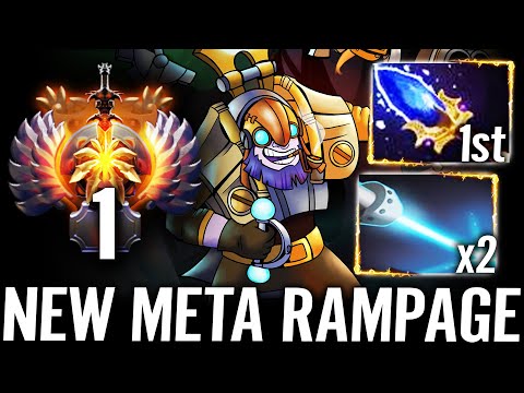 🔥 TOP 1 MMR Tinker NEW META — Rampage Aghanim 1st Item x2 Laser WTF Imba Dota 2 Pro