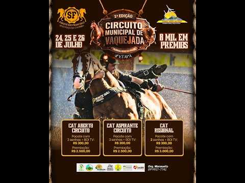 4ª Etapa Do Circuito De Vaquejada Parque São Francisco | Curral Novo-PI