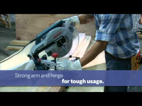 Bosch GCM10M 255mm Mitre Saw Demonstration
