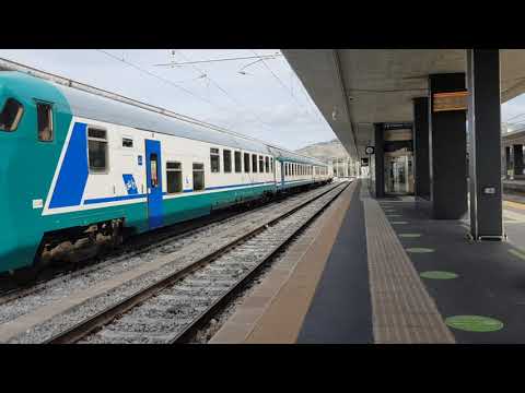 Treno Regionale+Locomotore E464.088 Regionale 21794 Reggio di Calabria Centrale-Melito di P.S.