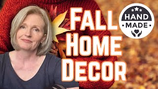 Fall RUSTIC Pumpkin Ladder Craft Arrangement For Your Entryway