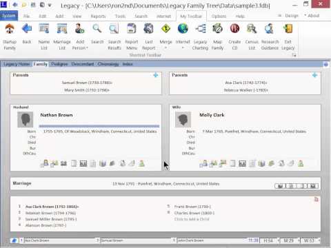 Legacy QuickTip Video - How to 'unlink' a child, parent, or spouse if needed