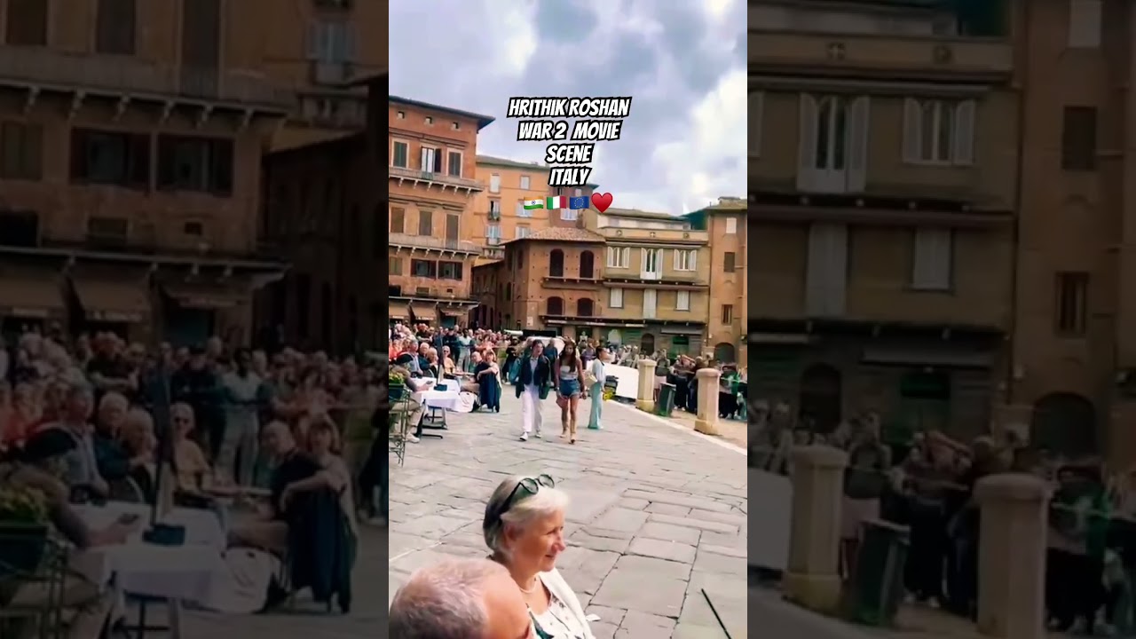 Hrithik Roshan War 2 Movie in Italy 🇮🇳🇮🇹🇪🇺♥️ #hrithikroshan #war2teaser  #bollywoodnews