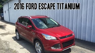 2016 Ford Escape Titanium Review