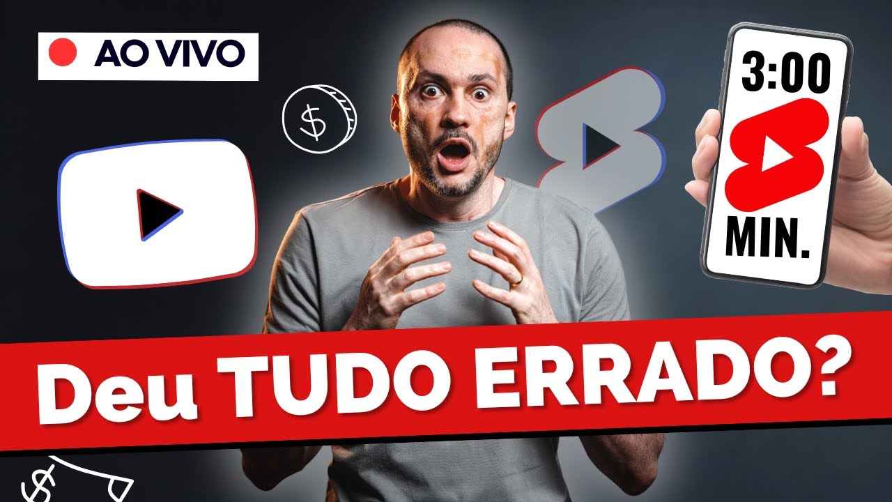 [🔴 18/10/24] Os SHORTS quebraram o YouTube? | Tire suas DÚVIDAS!
