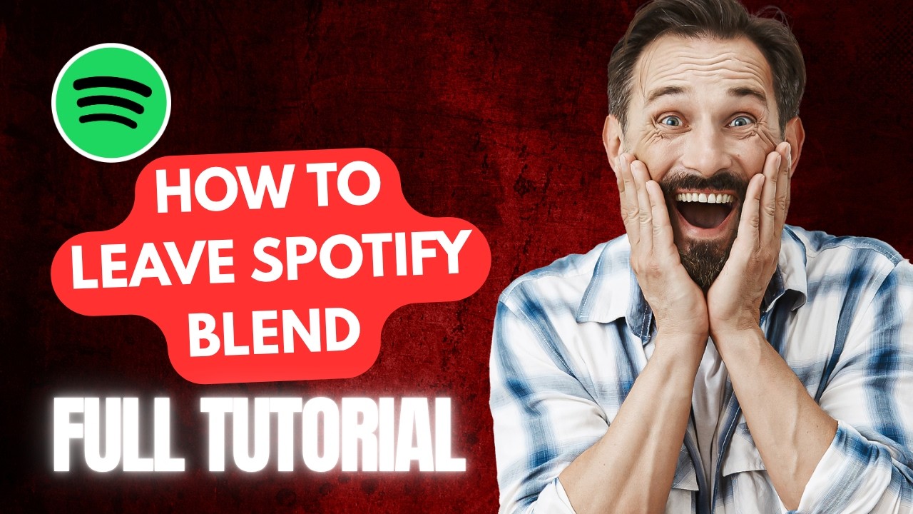 How to Leave Spotify Blend [2026 Full Guide]