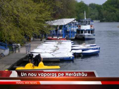 Un nou vaporaș pe Herăstrău – VIDEO