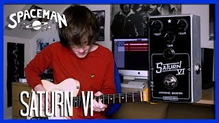 Video thumbnail for What Is A HARMONIC BOOSTER?! Saturn VI Harmonic Booster - Spaceman Effects Pedal Demo by HarryAndAGuitar