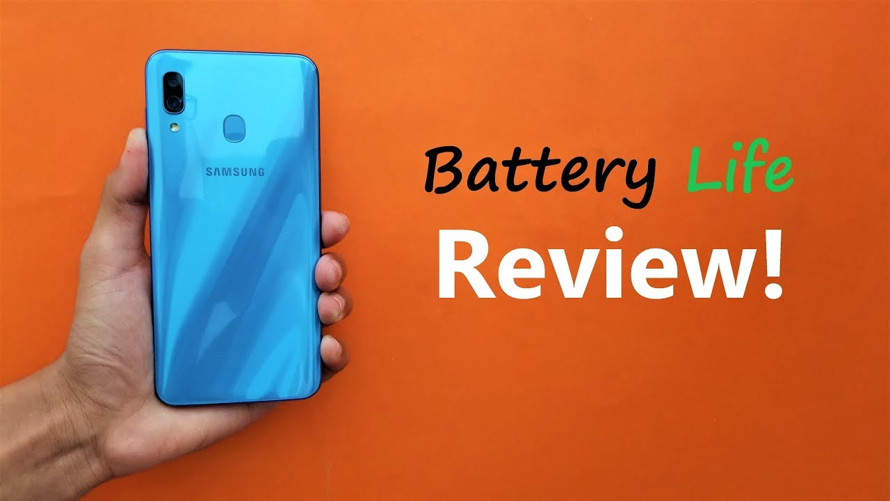 Samsung Galaxy A30 - Battery Life Review!? - (HD)
