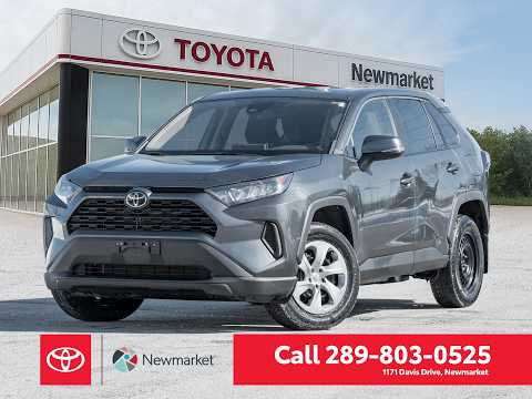 2023 Toyota RAV4 LE AWD in Gray for sale at Newmarket Toyota in Newmarket, ON