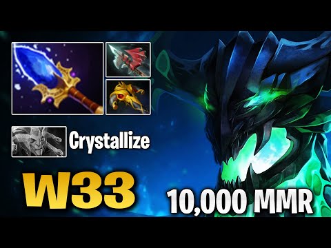 TOP 1 Europe 10,000 MMR W33 - OD vs Crystallize [Medusa] | Dota 2 Immortal Gameplay