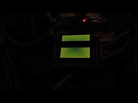 Driving OLED display by Arduino_GFX on Teensy 4p1