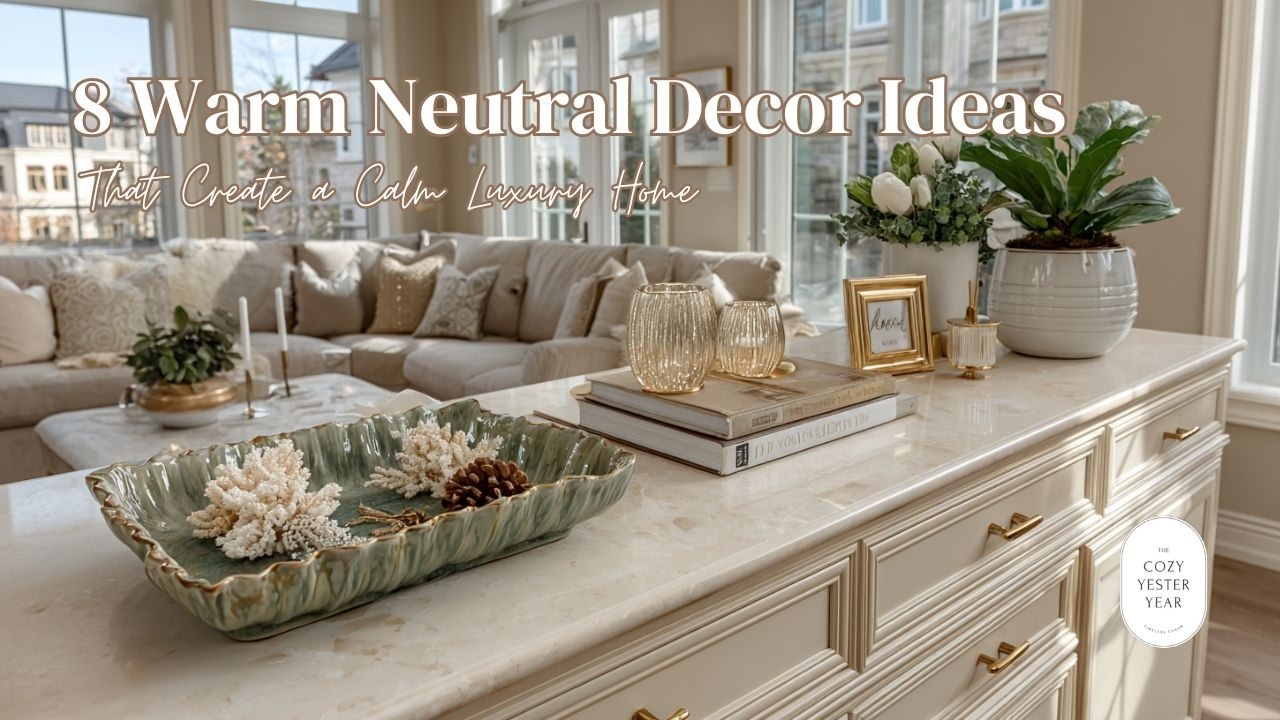 8 Warm Neutral Decor Ideas That Create a Calm Luxury Home