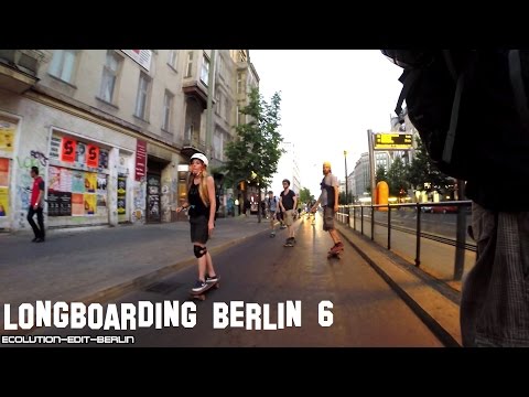Longboard City Tour Berlin "Dancing/Cruising/Carving the City 6" (Longboarding GoPro HD)