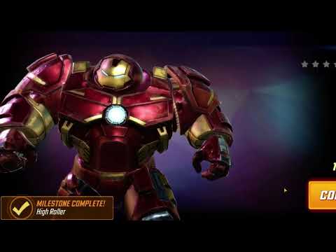Hulk buster bulk up orb opening & upgrade bionic avengers marvel strike force