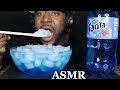 ASMR DRINKING BERRY FANTA AND EXTREME ICE EATING MUKBANG NO TALKING