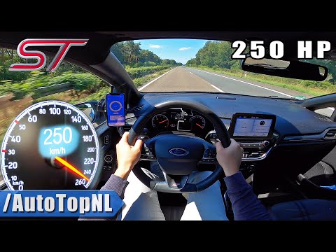 250HP FORD FIESTA ST MK8 on AUTOBAHN [NO SPEED LIMIT] by AutoTopNL