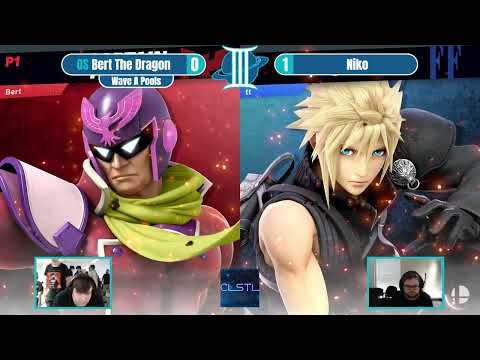 Interstellar 3: Wave A Pools - OS | Bert The Dragon (Captain Falcon) vs  Niko (Cloud)