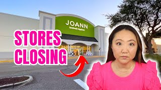 JOANN Fabric Stores CLOSING 🛍️ Retail Doomed in 2025