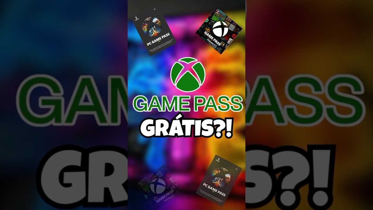GAME PASS GRÁTIS?!🤑😱 #xbox #gamepass #gratis #shorts #gamepassgratis #xcloud #viral