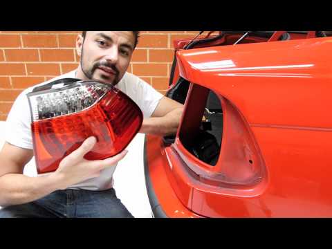 BMW LED Tail Light Installation DIY - Stealth Auto Tech Tips