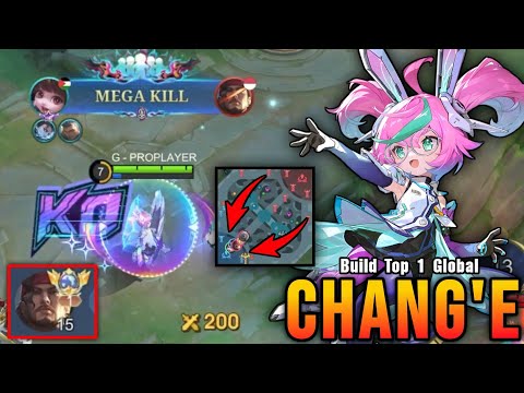 Super Intense Battle!! Chang'e VS Top 1 Global Lapu Lapu!! - Build Top 1 Global Chang'e ~ MLBB