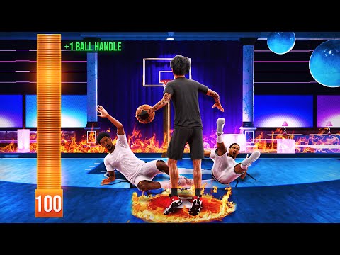 The POWER of 100 BALL HANDLE in NBA 2K22..