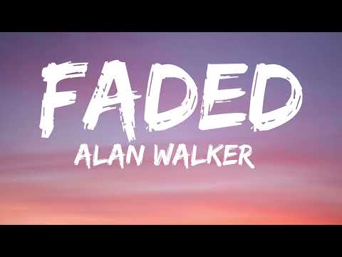 Faded - Alan Walker lyrics