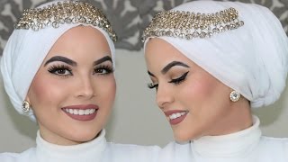 Muslim Wedding Hijab Tutorial
