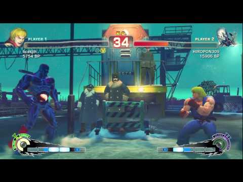 SSF4 - bcekjih (Ken) VS. HIROPON (Seth)