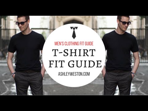 How Should A T-Shirt Fit - Men's Clothing Fit Guide - Crew Neck, V-Neck, Designer, Cheap Video