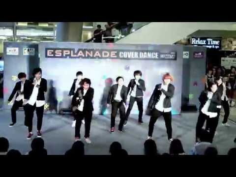 140517 Faolan cover EXO - Growl + Dubstep Intro @Esplanade Cover Dance Contest (Audition)