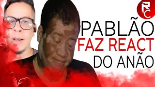 PABLÃO REAGINDO AO DUFF ARRUMANDO DESCULPA PARA FICAR COM A MÃO ESTICADA!