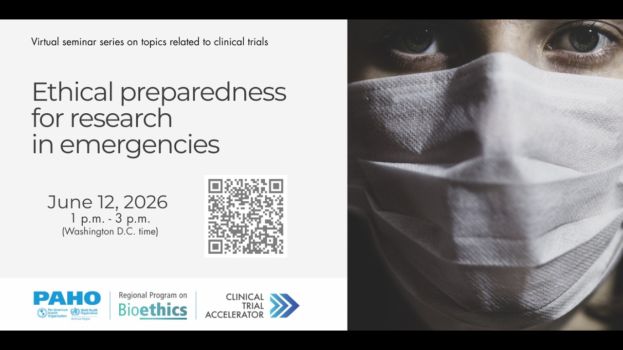 Ethical preparedness for research in emergencies