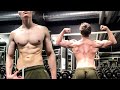 Back & Legs Workout Vlog | Cheat Meal | FLEXING update