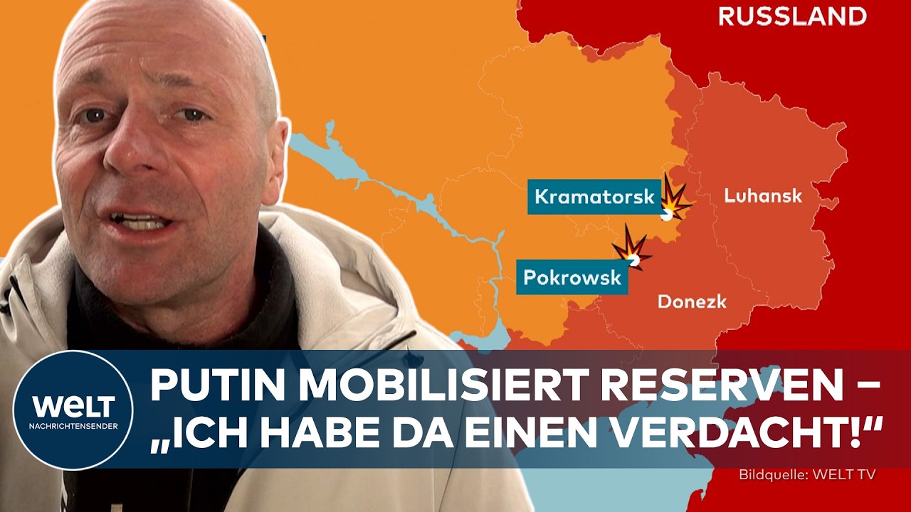 UKRAINE-KRIEG: Mehr Wumms für Sommeroffensive ‒ Verzweifelter Putin greift nach letzter Reserve