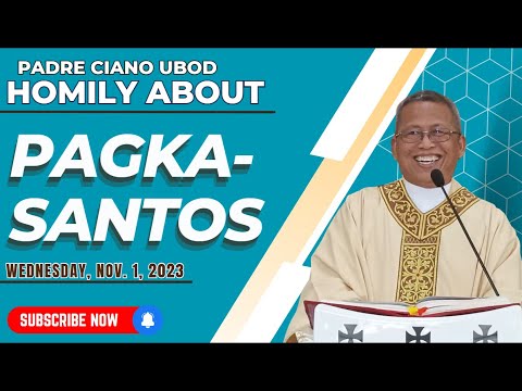 Fr. Ciano Homily about PAGKASANTOS - 11/1/2023